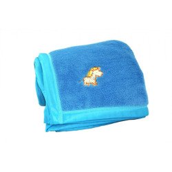 Pledas 100x135 FUNNY ZOO Mėlynas