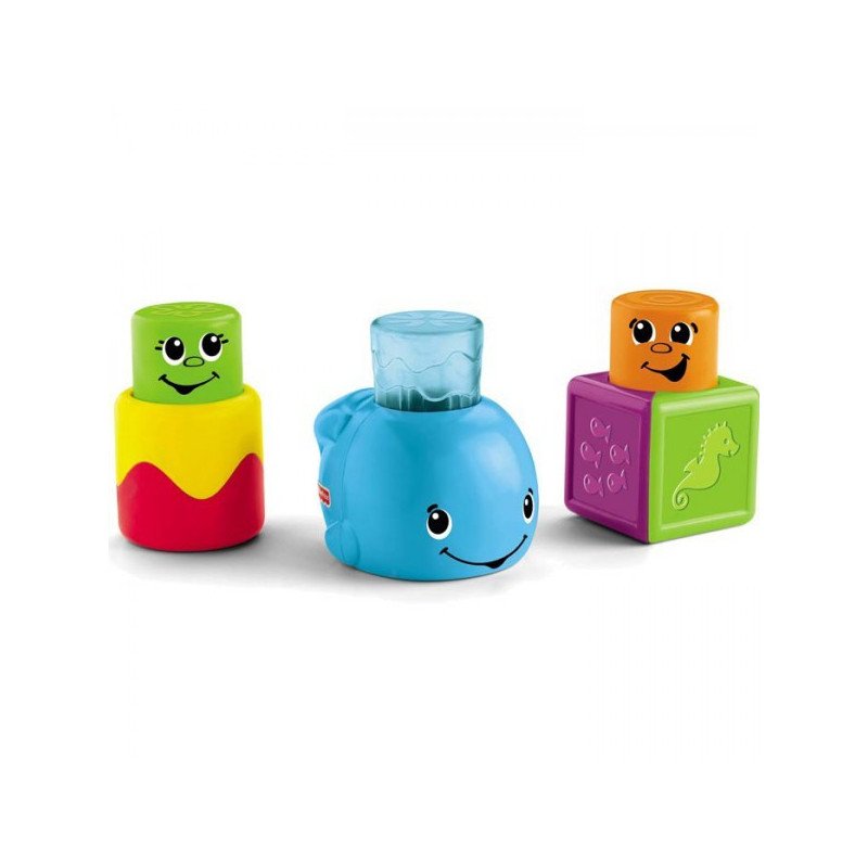 Fisher Price Linkmosios Kaladėlės Banginukas