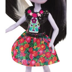 Lėlė Enchantimals Skunkiukė Segė su gyvūnėliu