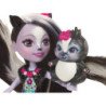 Lėlė Enchantimals Skunkiukė Segė su gyvūnėliu