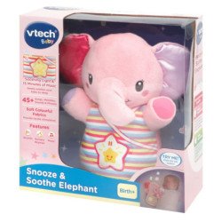 Vtech Snooze & Soothe Dramblys rožinis